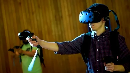 Screenshot of DreamGate VR video games made in michigan
